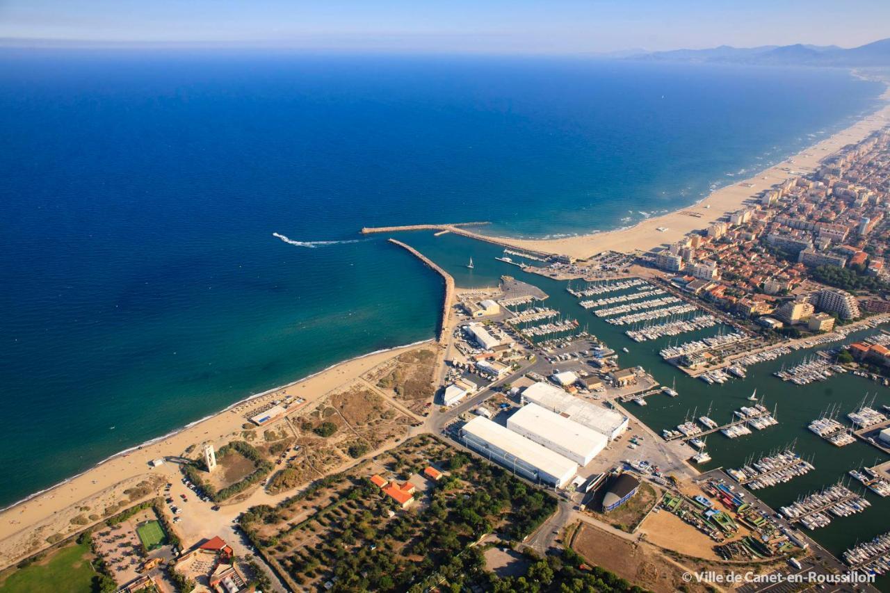 BEN AQUI Super appartement à 100m de la mer Canet Exterior foto