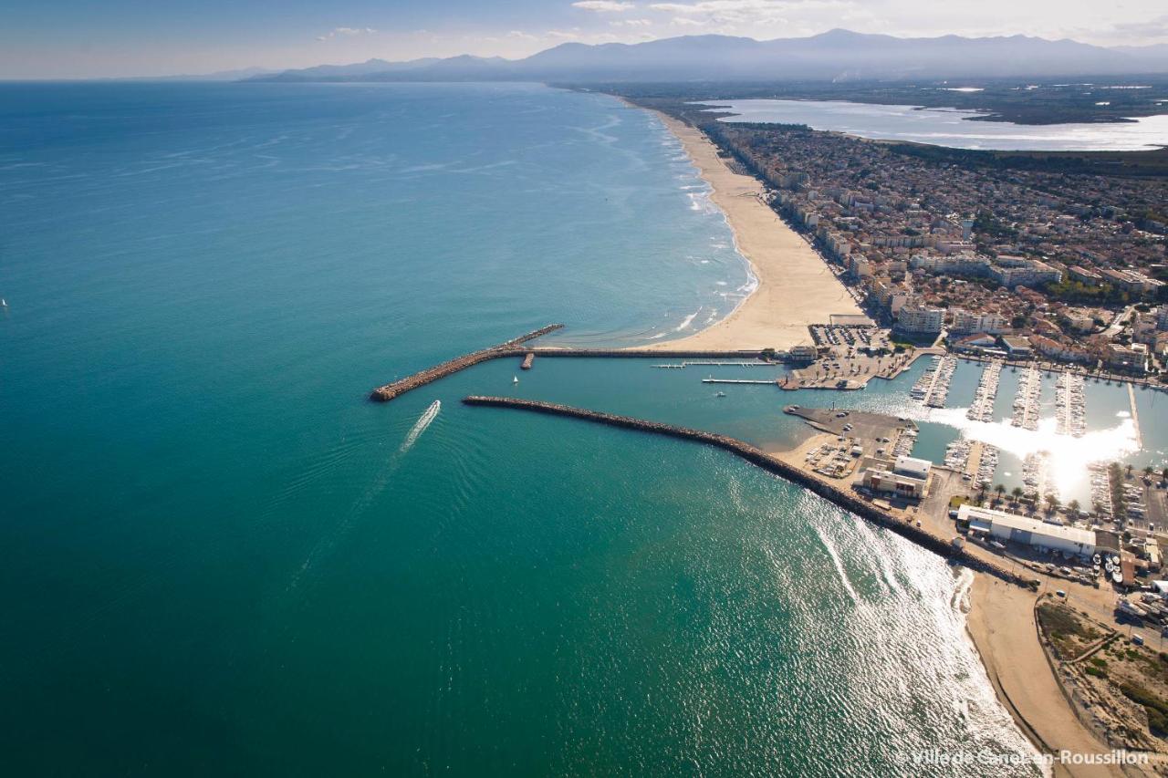 BEN AQUI Super appartement à 100m de la mer Canet Exterior foto